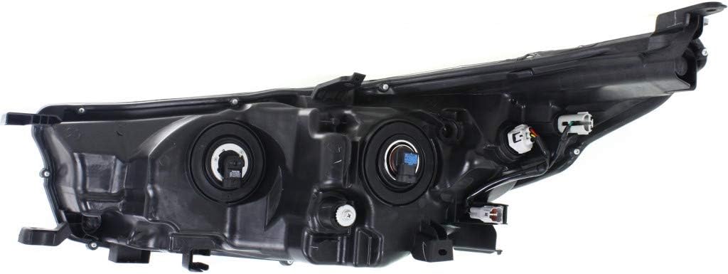 Smoked Chrome Accent Headlight Assembly Driver Side I11164