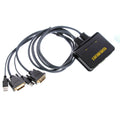 2 Port USB2.0 DVI-D KVM Switch with Cable B914