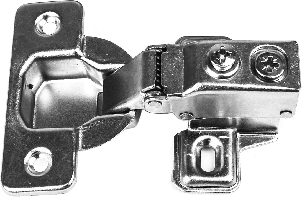 30 Pieces 3/8 inch Overlay Soft Closing Concealed Cabinet Door Hinges with Screws O43776