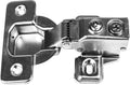 30 Pieces 3/8 inch Overlay Soft Closing Concealed Cabinet Door Hinges with Screws O43776