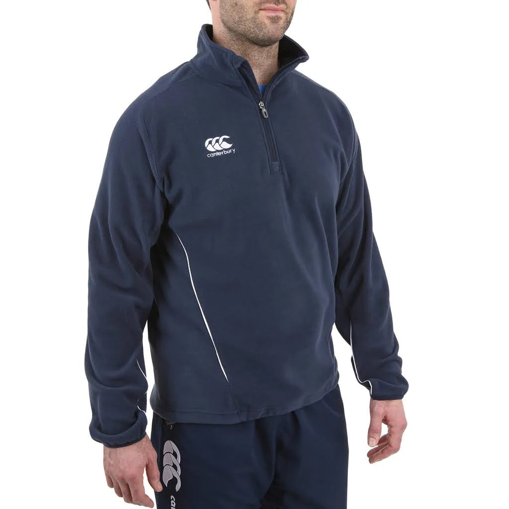 Navy 1/4 Zip Micro Fleece V673464