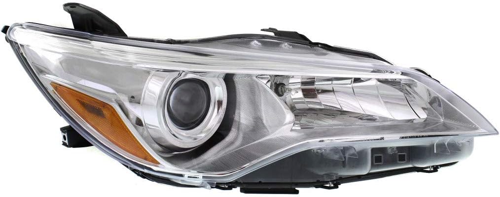 Toyota Camry 2015 2016 2017 Driver Side Halogen Headlight Assembly H650379