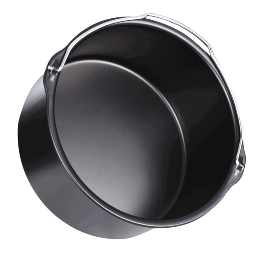 10Pcs Air Fryer Accessory Kit with Frying Pan, Rack, Pizza Tray, Cupcake Mould E411