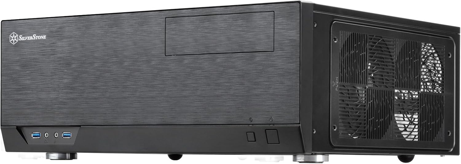 Black Aluminum HTPC Computer Case K233