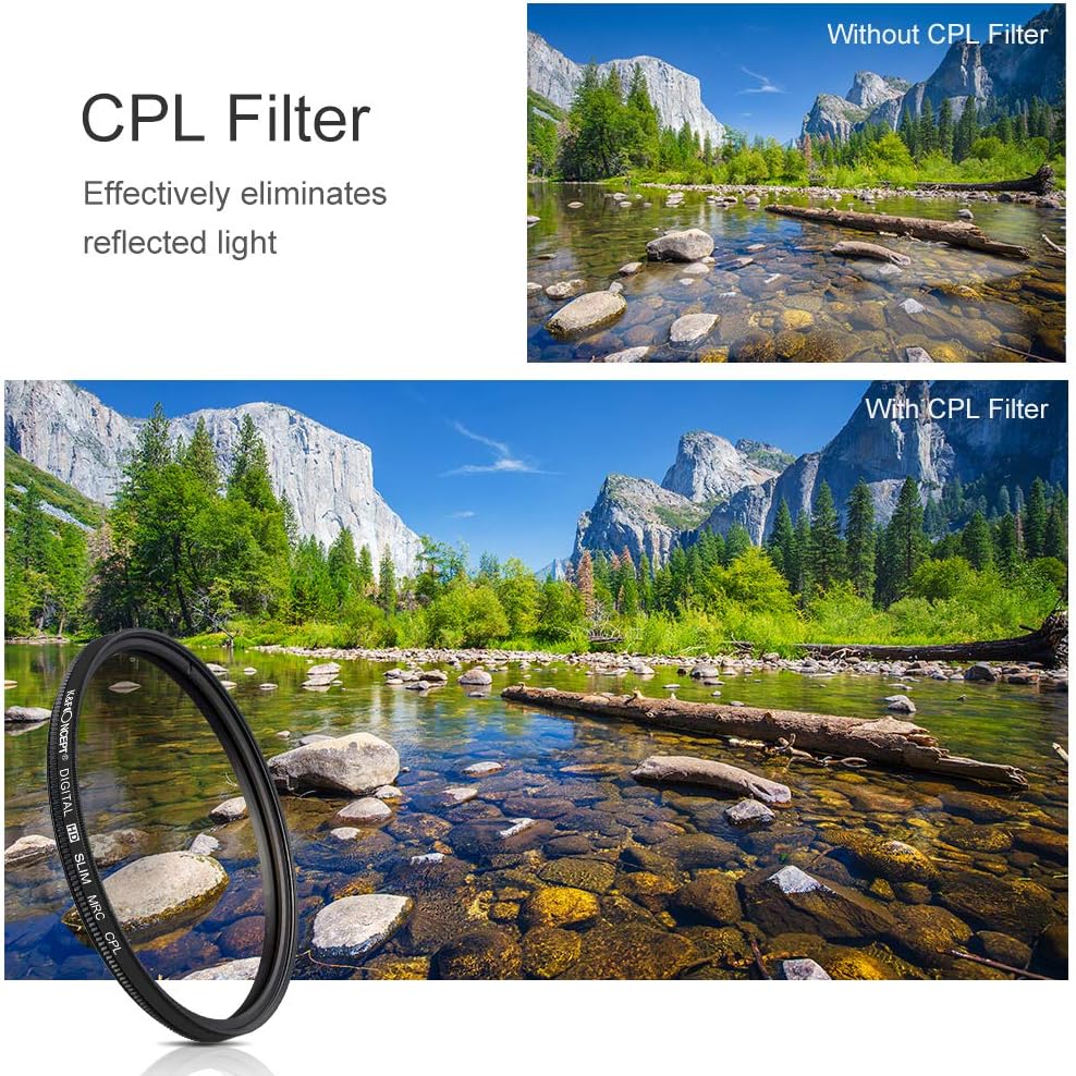 67mm ND1000 CPL Lens Filter Kit (2 Pcs) W56471