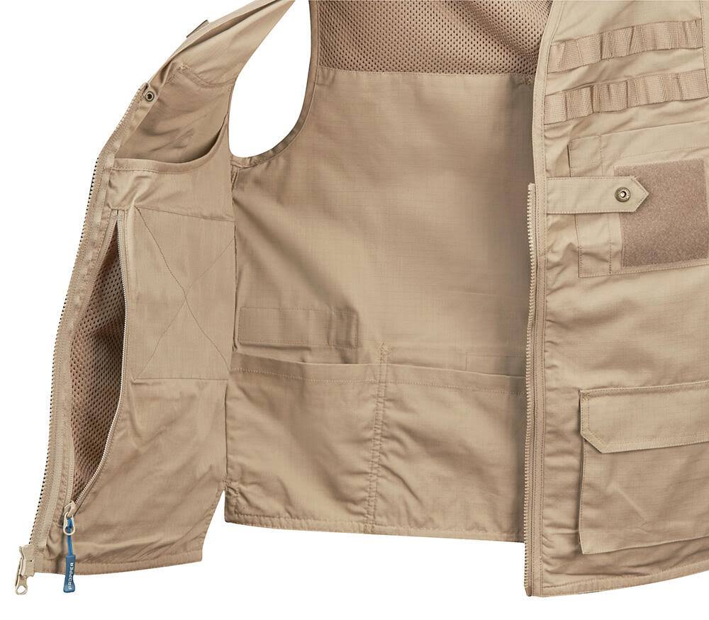 Khaki Tactical Vest Q843
