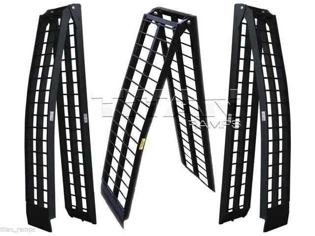 10& Aluminum Wide Truck Loading Ramp X122396
