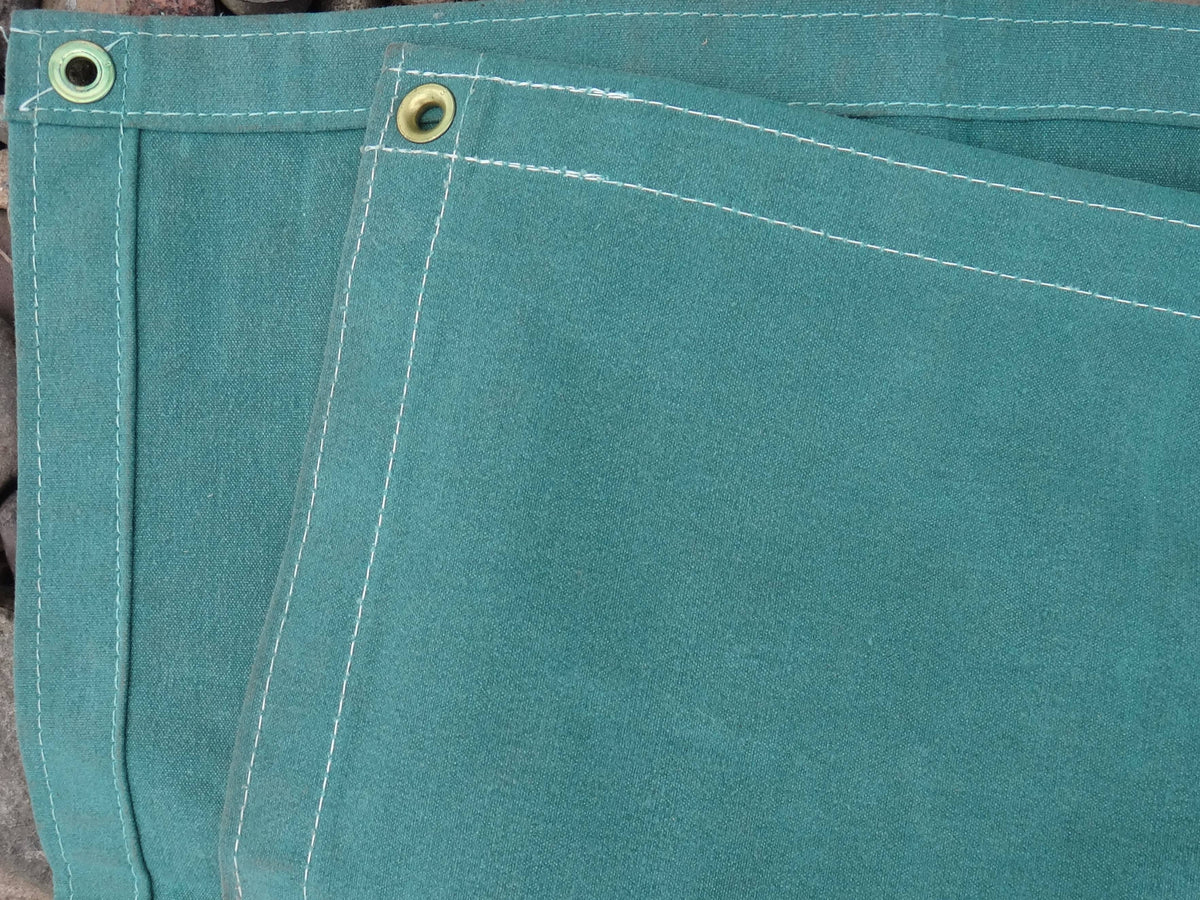 24 ft. x 36 ft. Green 15 oz. Canvas Tarp G67974