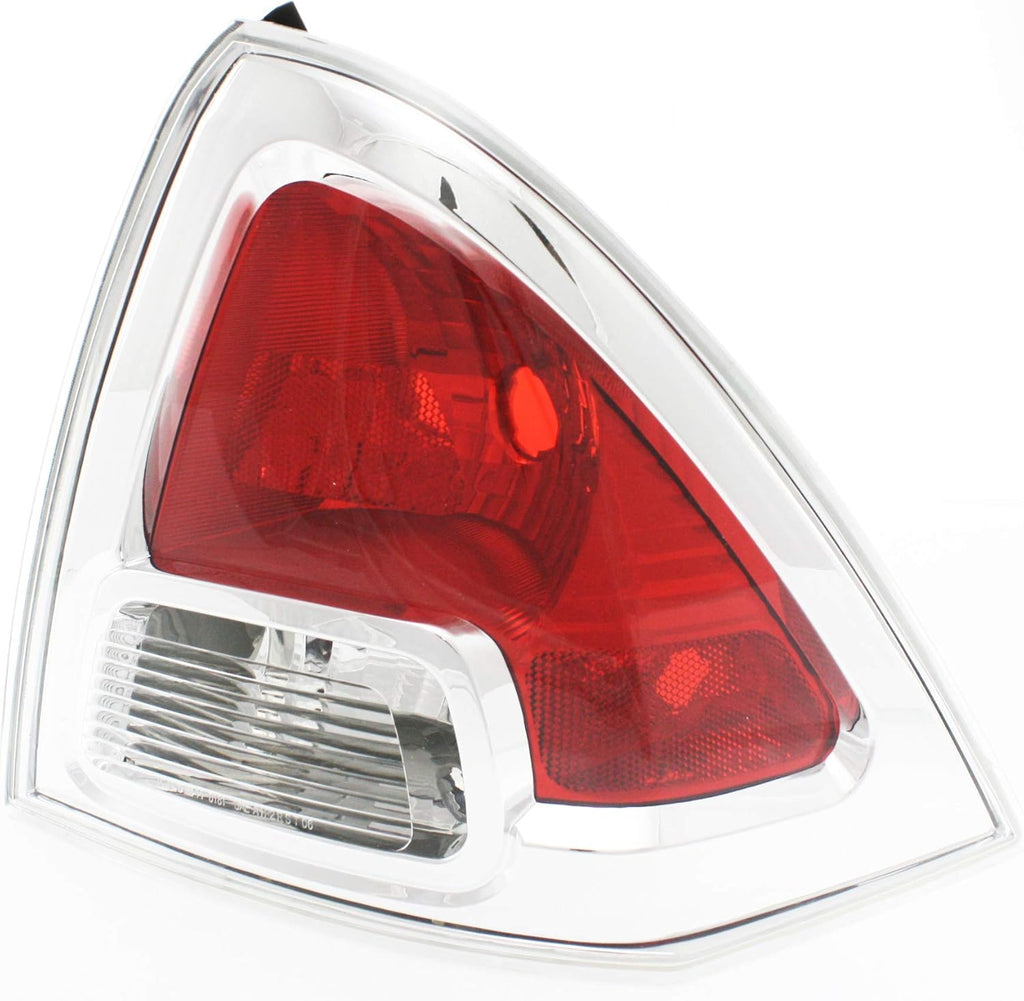 Clear & Red Halogen Tail Light Lens and Housing Set of 2 R827