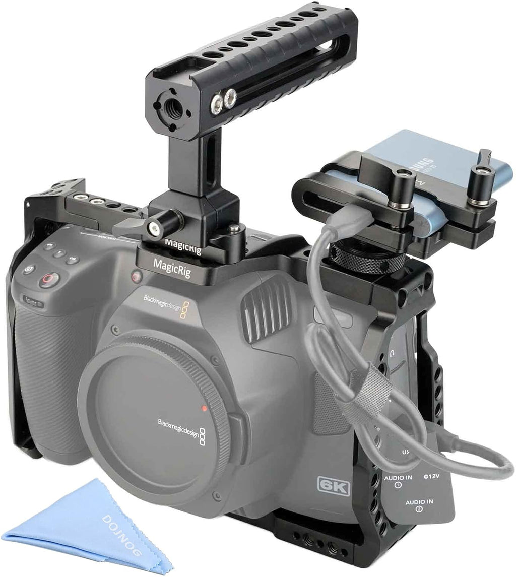 Camera Full Cage with NATO Rail and Top Handle O4857