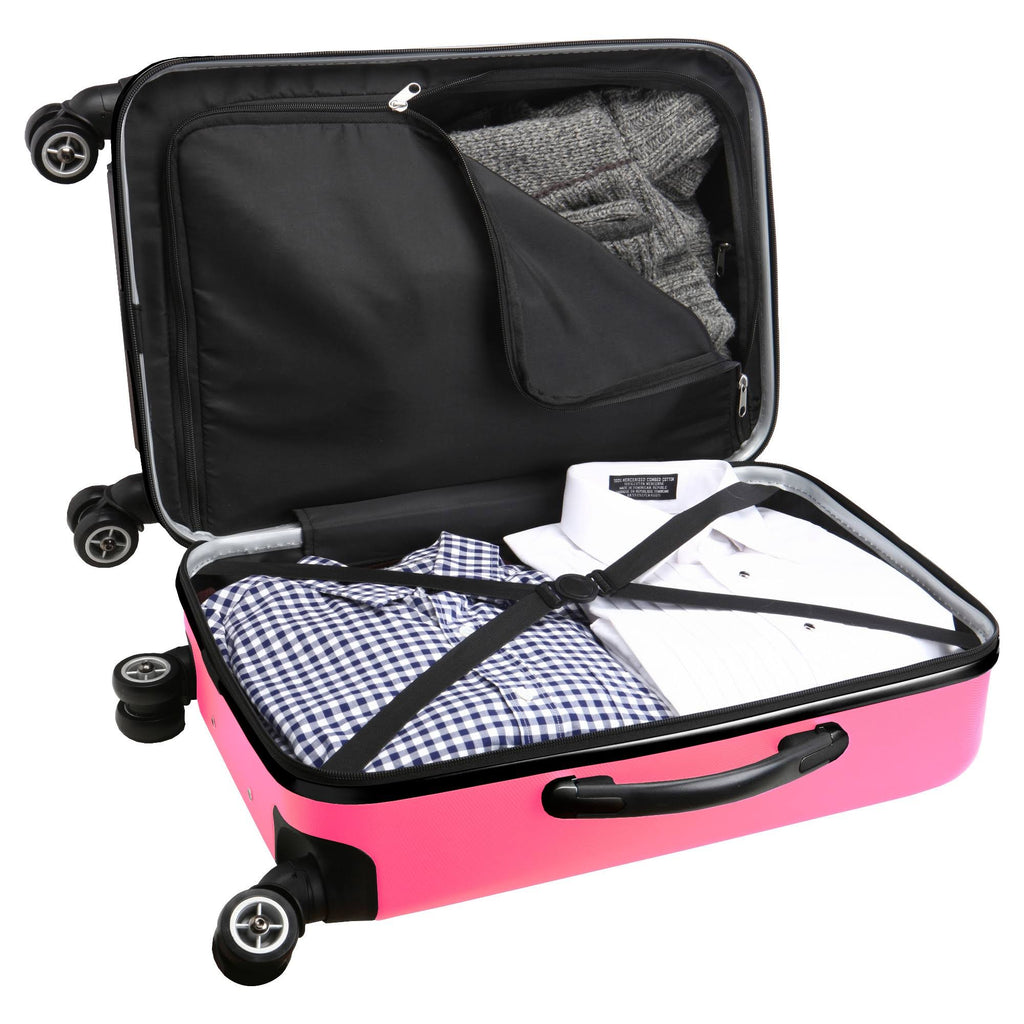 Pink Hardsided Spinner Suitcase O5232