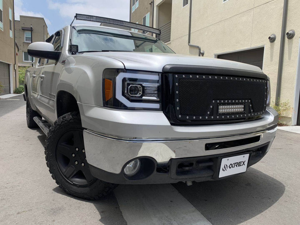 Projector Headlights Black D153