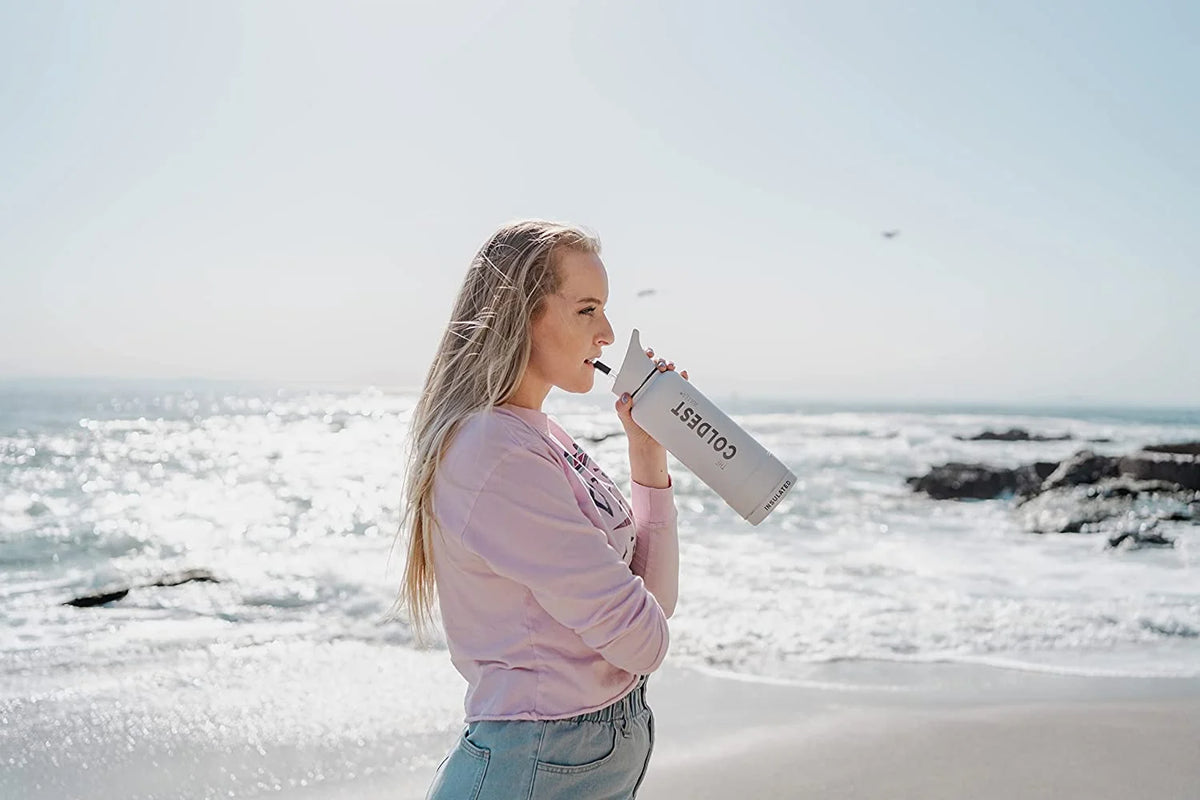 40 oz Vacuum Insulated Stainless Steel Water Bottle A50258