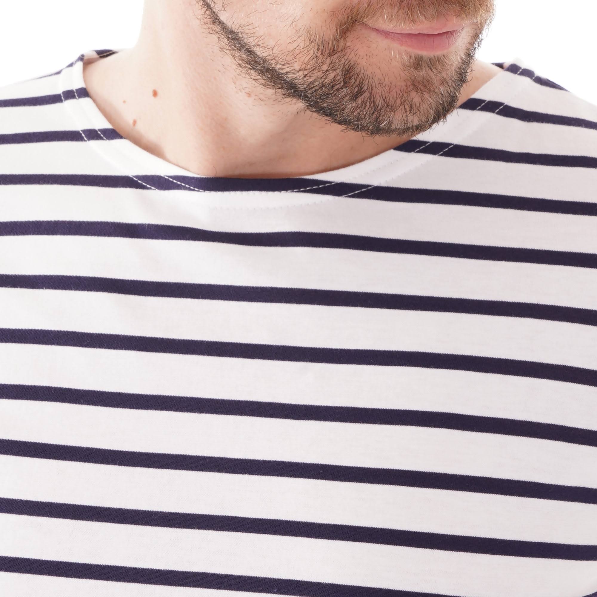 Navy White Mariniere Tee N7122