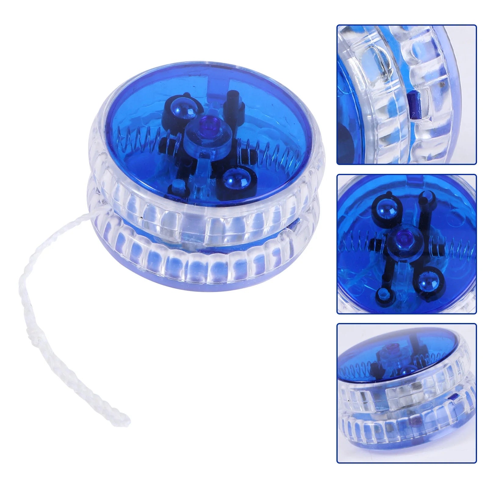 Blue LED Luminous Yoyo with String P5727