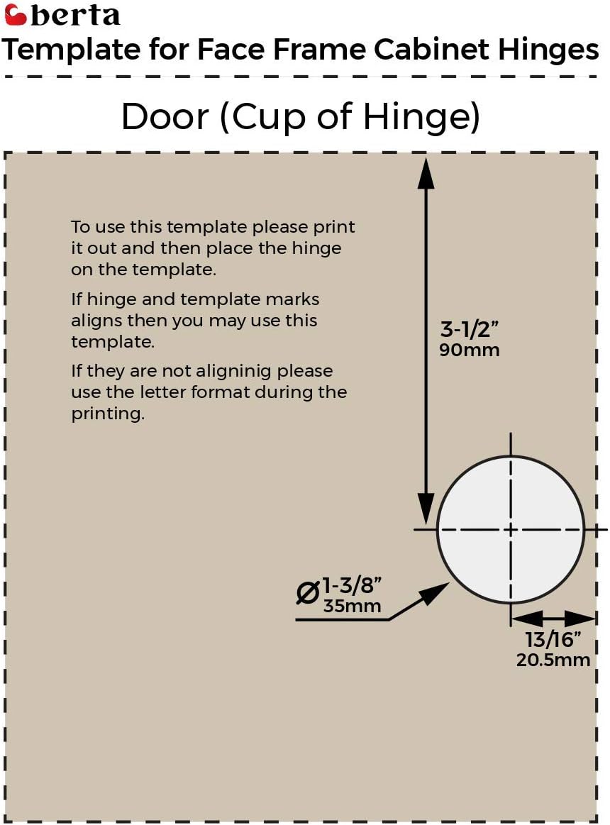 30 Pieces 3/8 inch Overlay Soft Closing Concealed Cabinet Door Hinges with Screws O43776