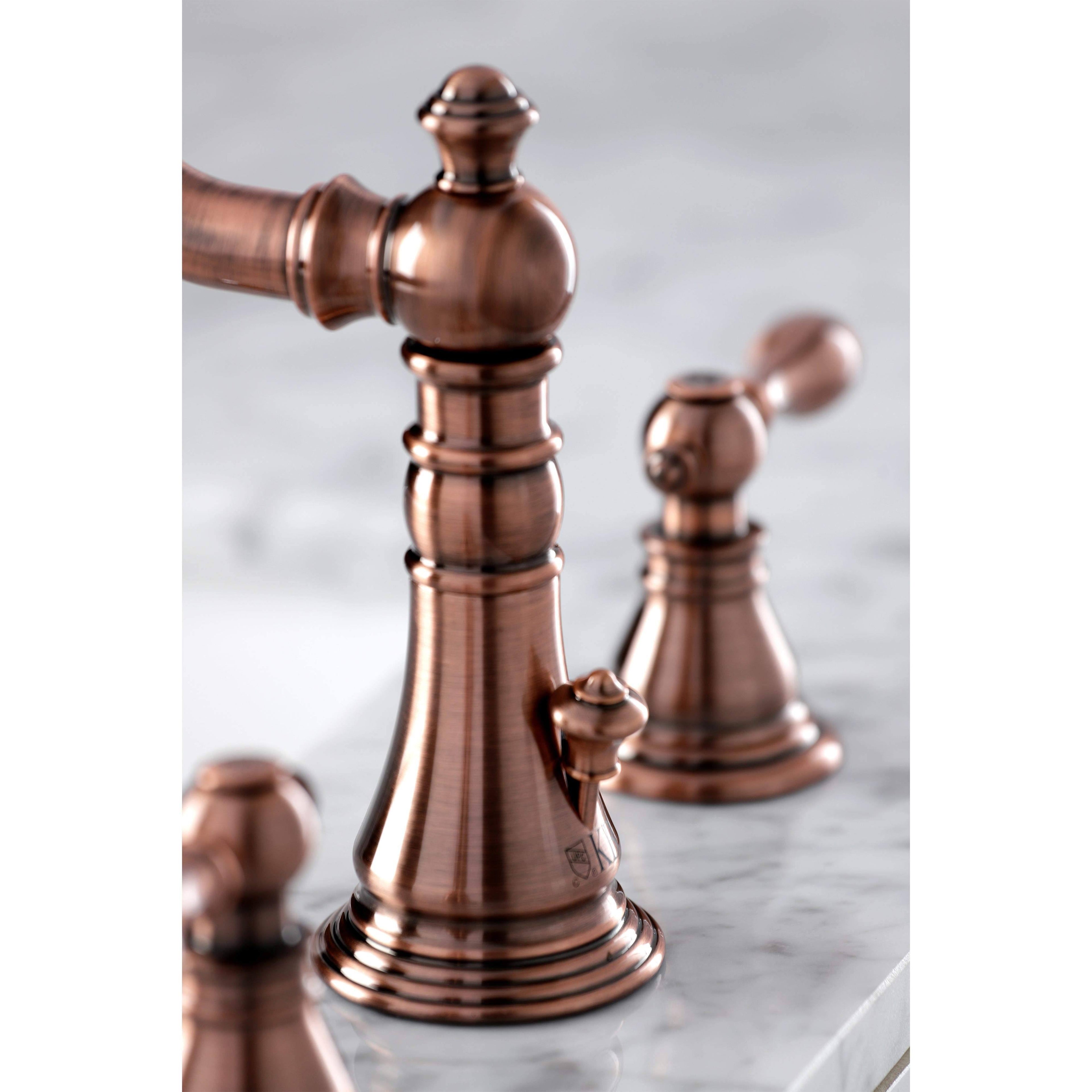 Antique Copper Widespread Bathroom Faucet M526