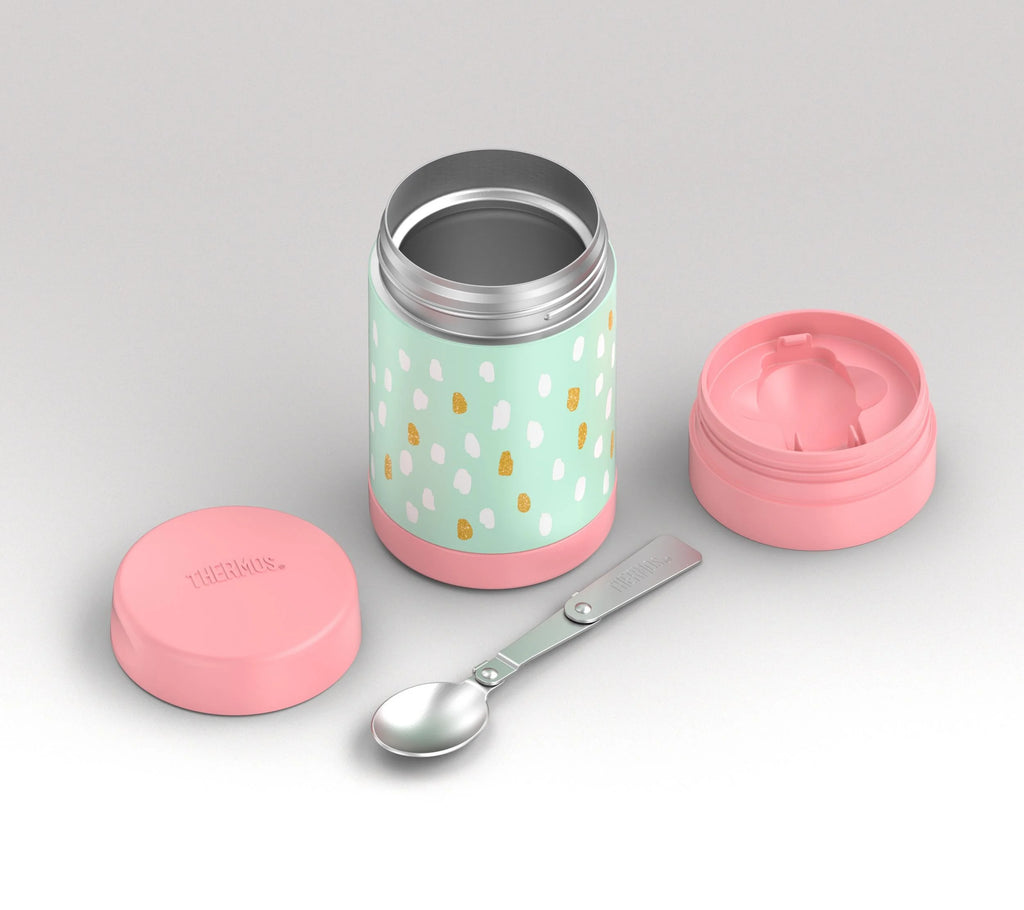 16oz Stainless Steel Vacuum Insulated Food Jar with Spoon T811881