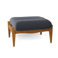 Capri Dove Ottoman with French Oak Legs Q295