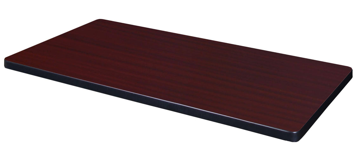 Mahogany Mocha Walnut Rectangle Table Top P930074