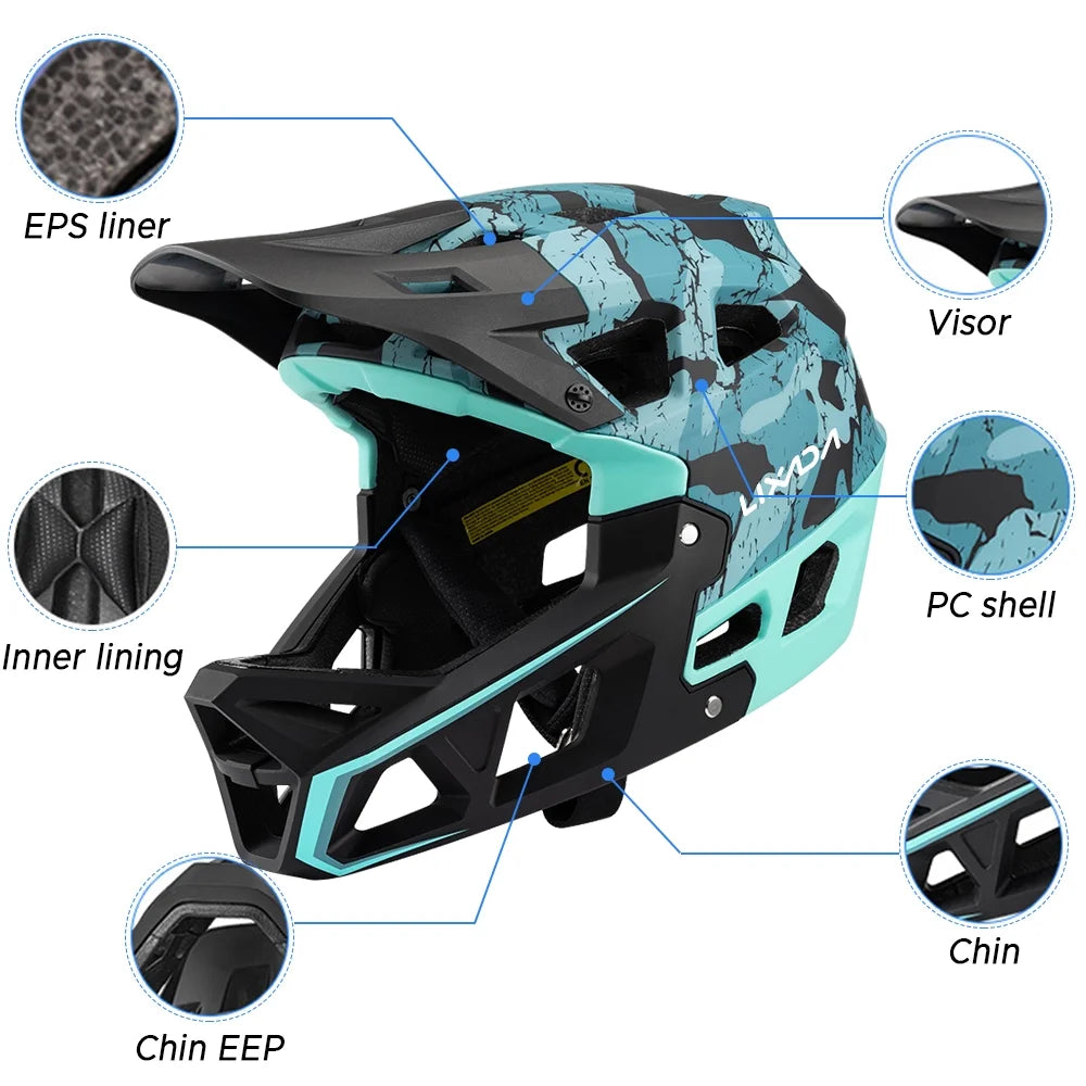 Full Face Mountain Bike Helmet W512715