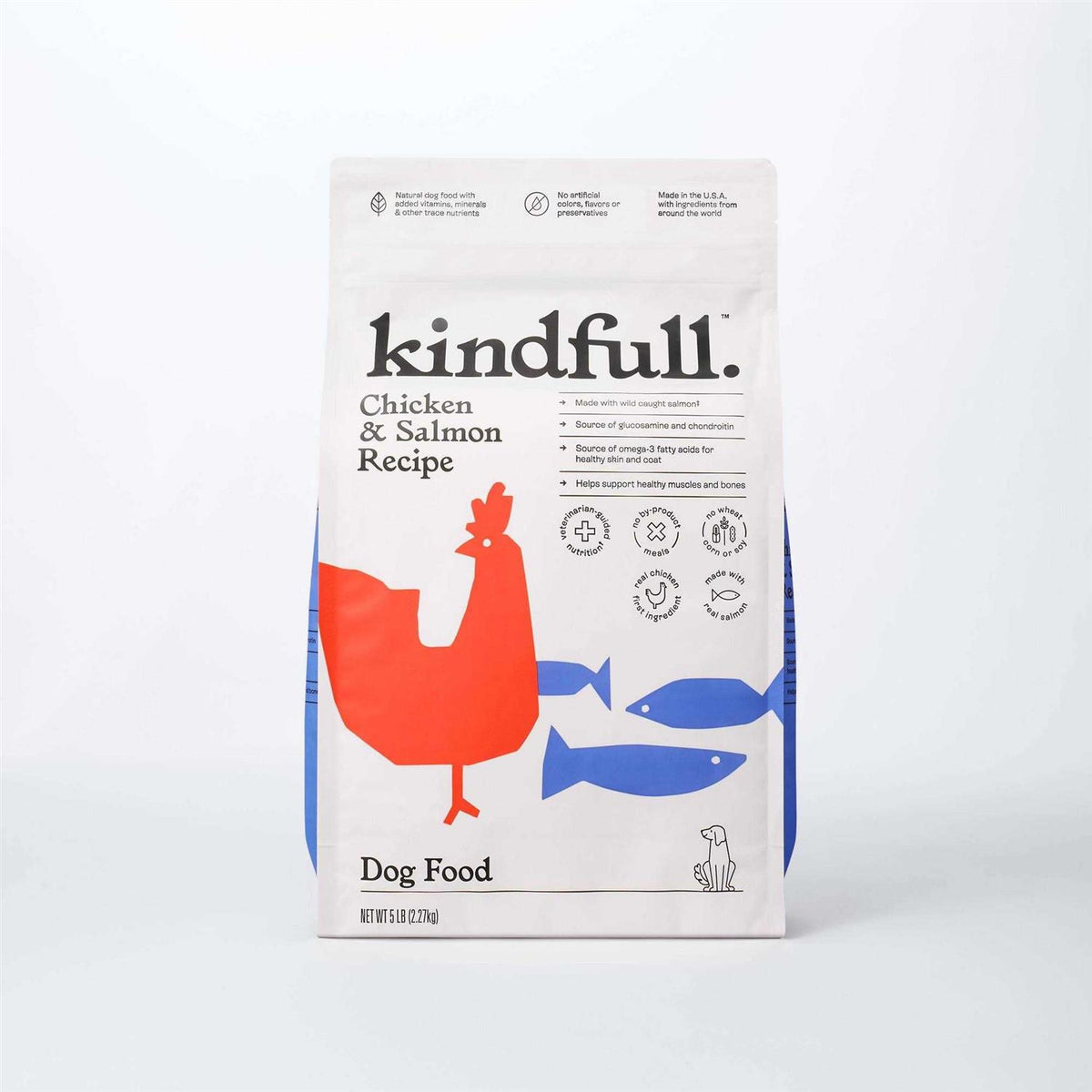 Chicken and Salmon Recipe Dry Dog Food D56264