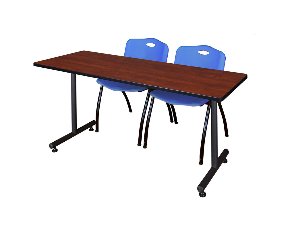 Kobe Training Table with 2 Stack Chairs B43802
