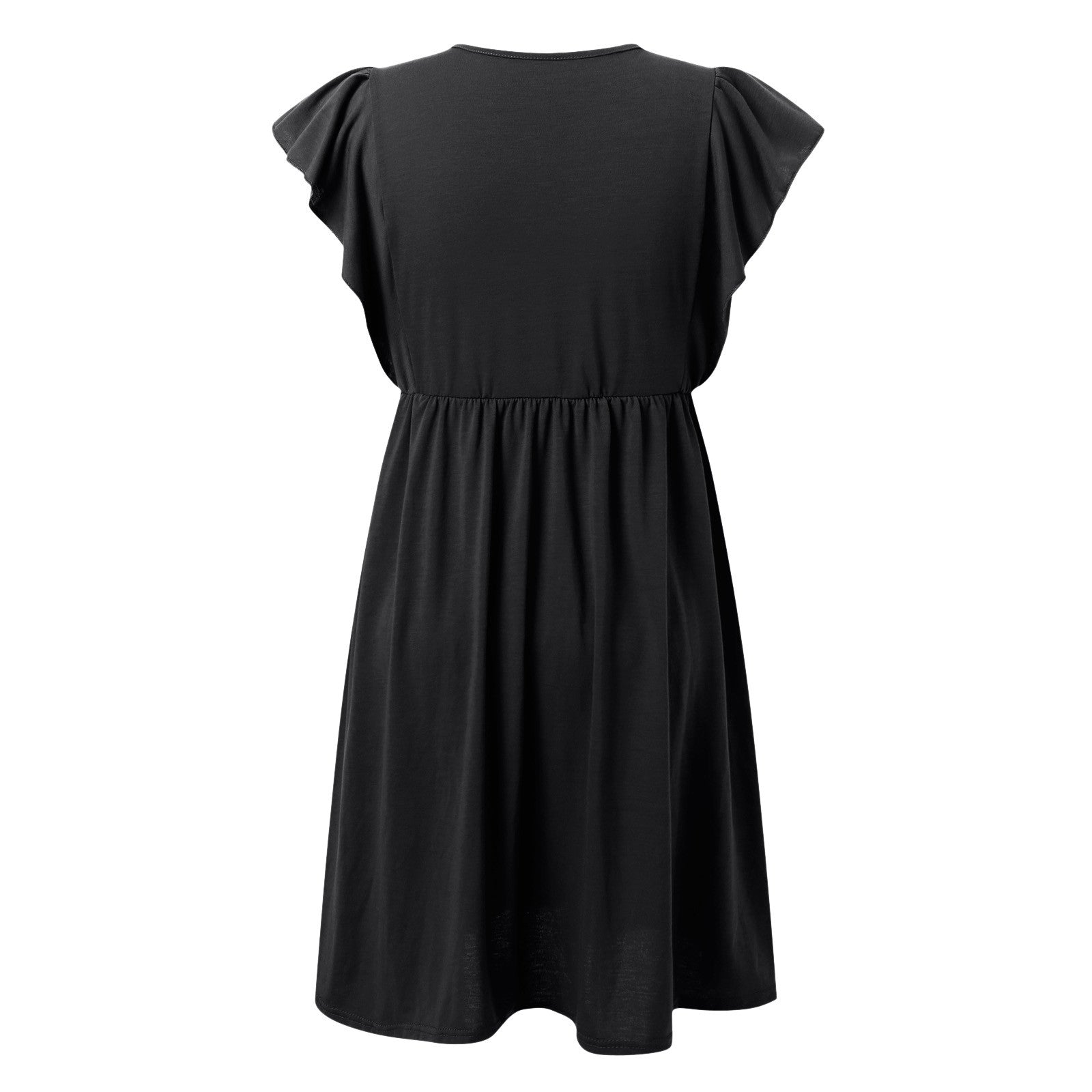 Cotton Midi Button Down Dress S491