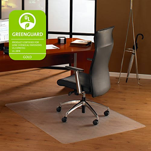 Clear Rectangular Polycarbonate Chair Mat D650