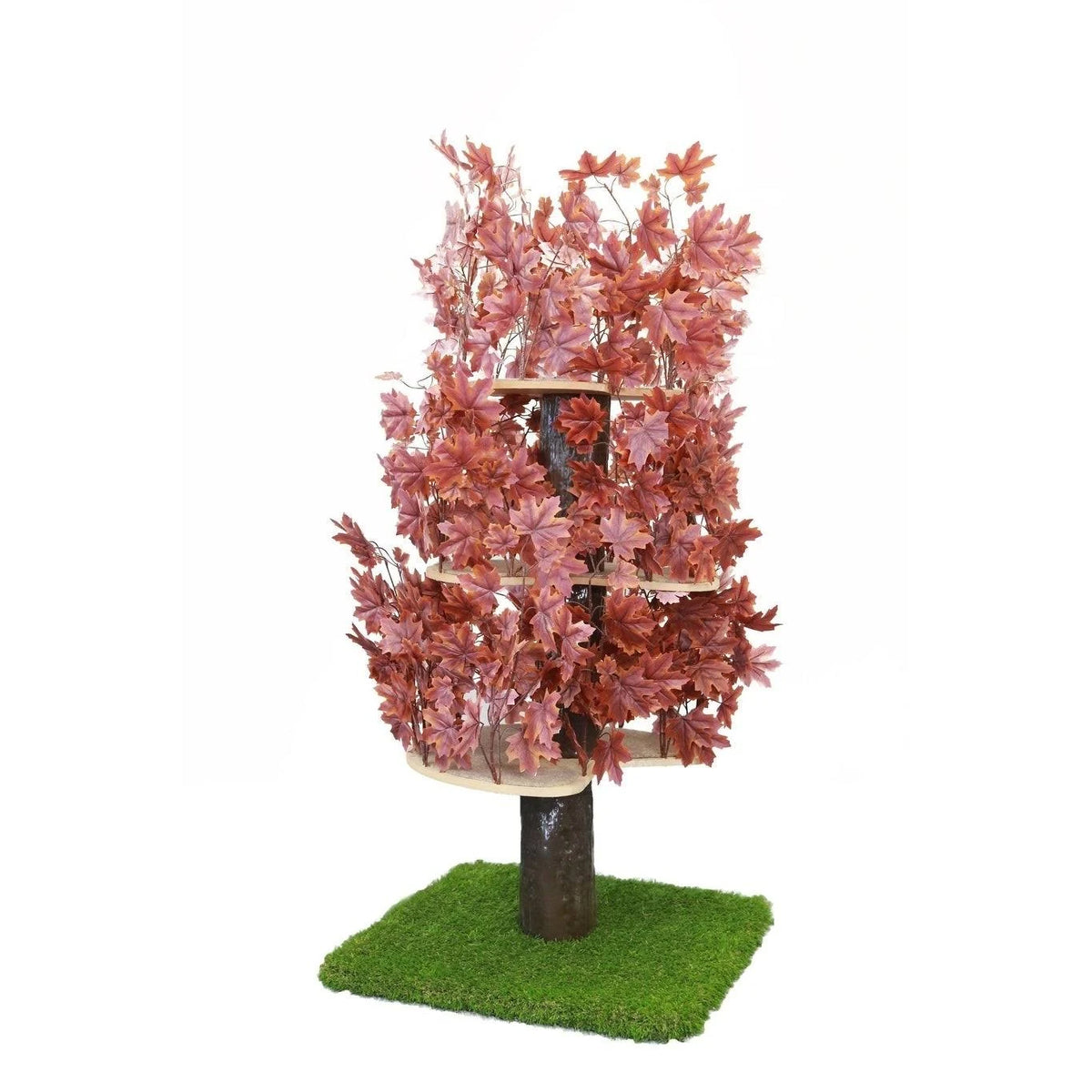Plum Autumn 60-in Square Cat Tree A875766