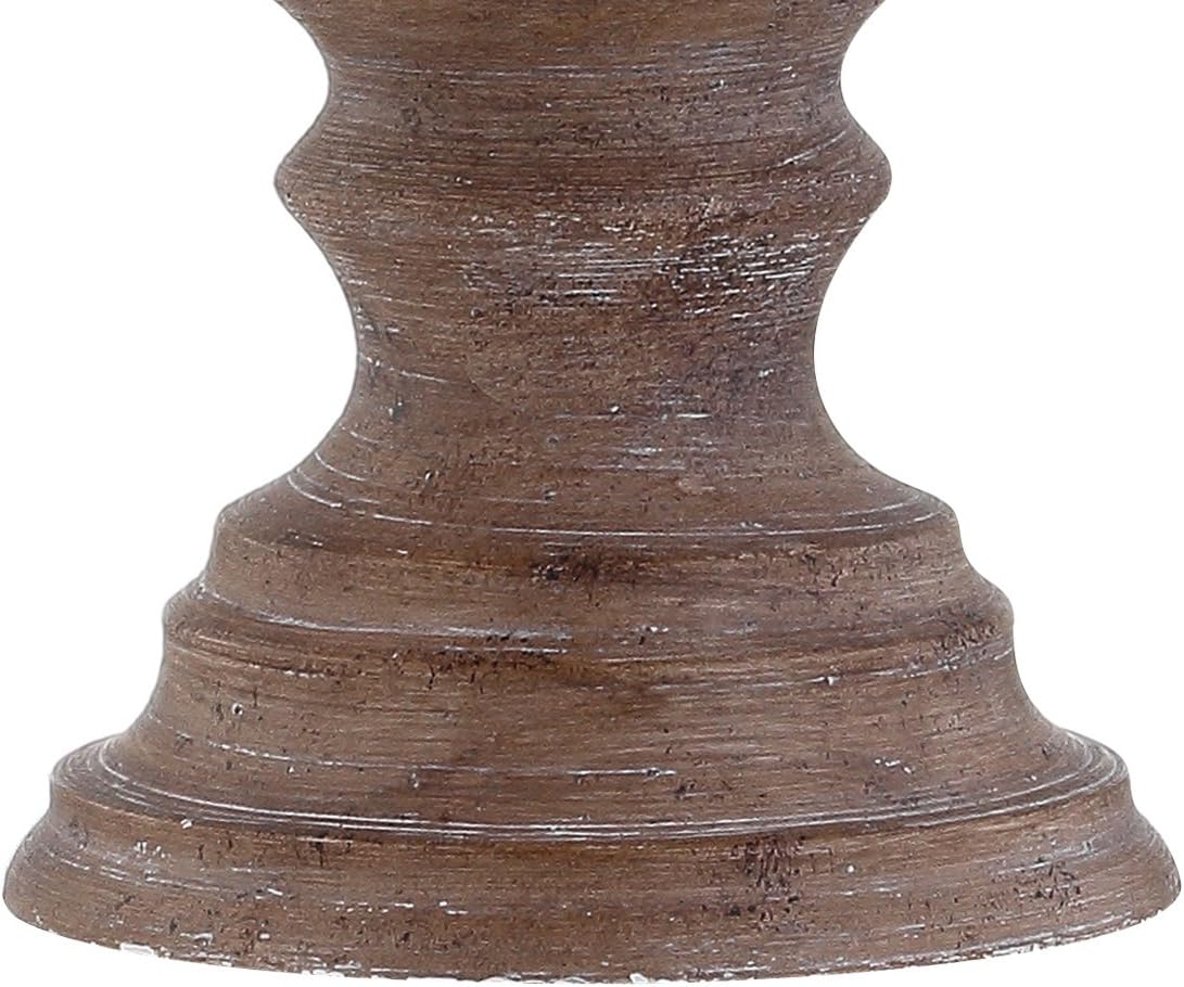 Brown Resin LED Table Lamp Q617