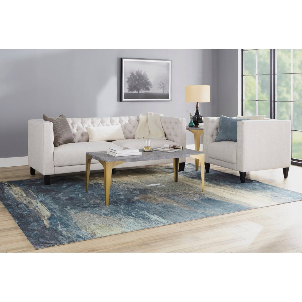 Medium Grey Accent Chair S8002
