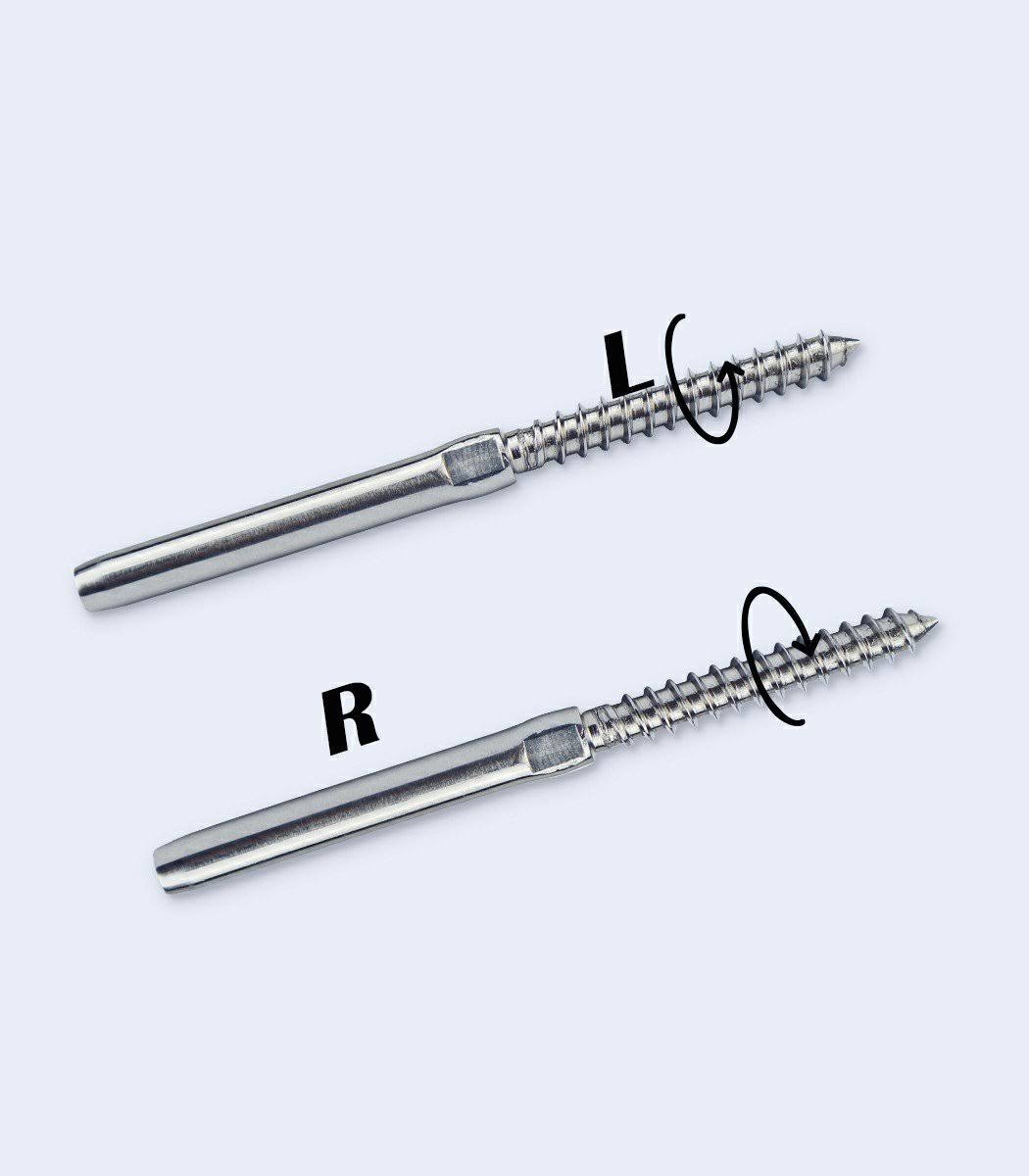 T316 Swage Lag Screws 40 Pack for Cable Railing System P474