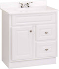White Bath Vanity Cabinet H52265