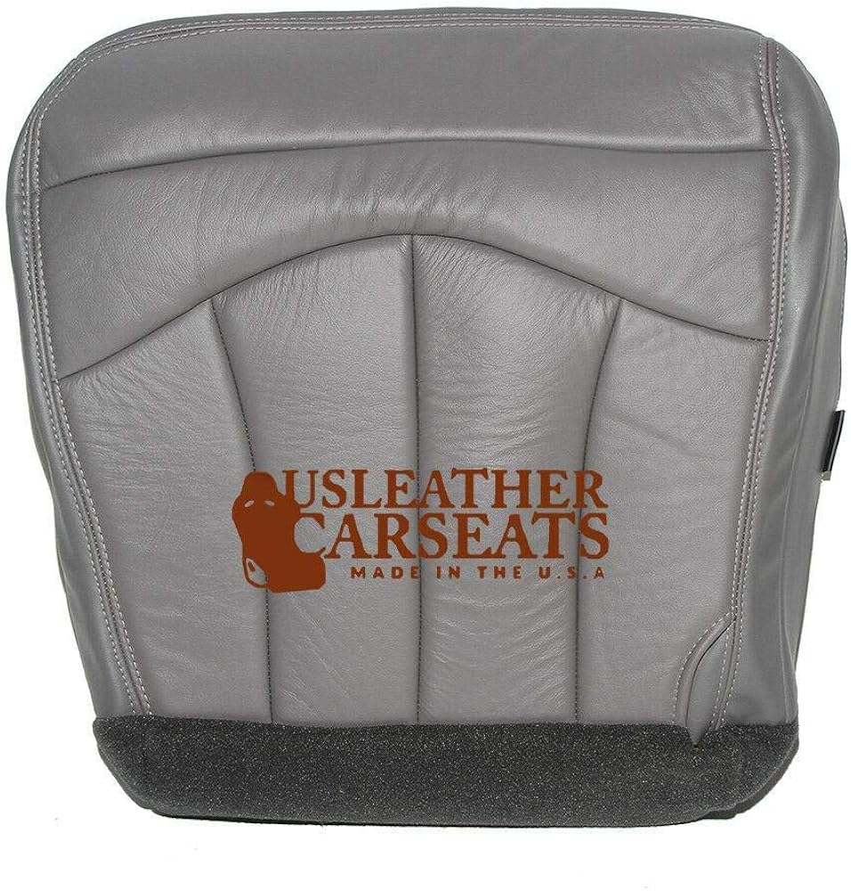 Gray Leather Seat Cover for 1999 Ford F150 O660