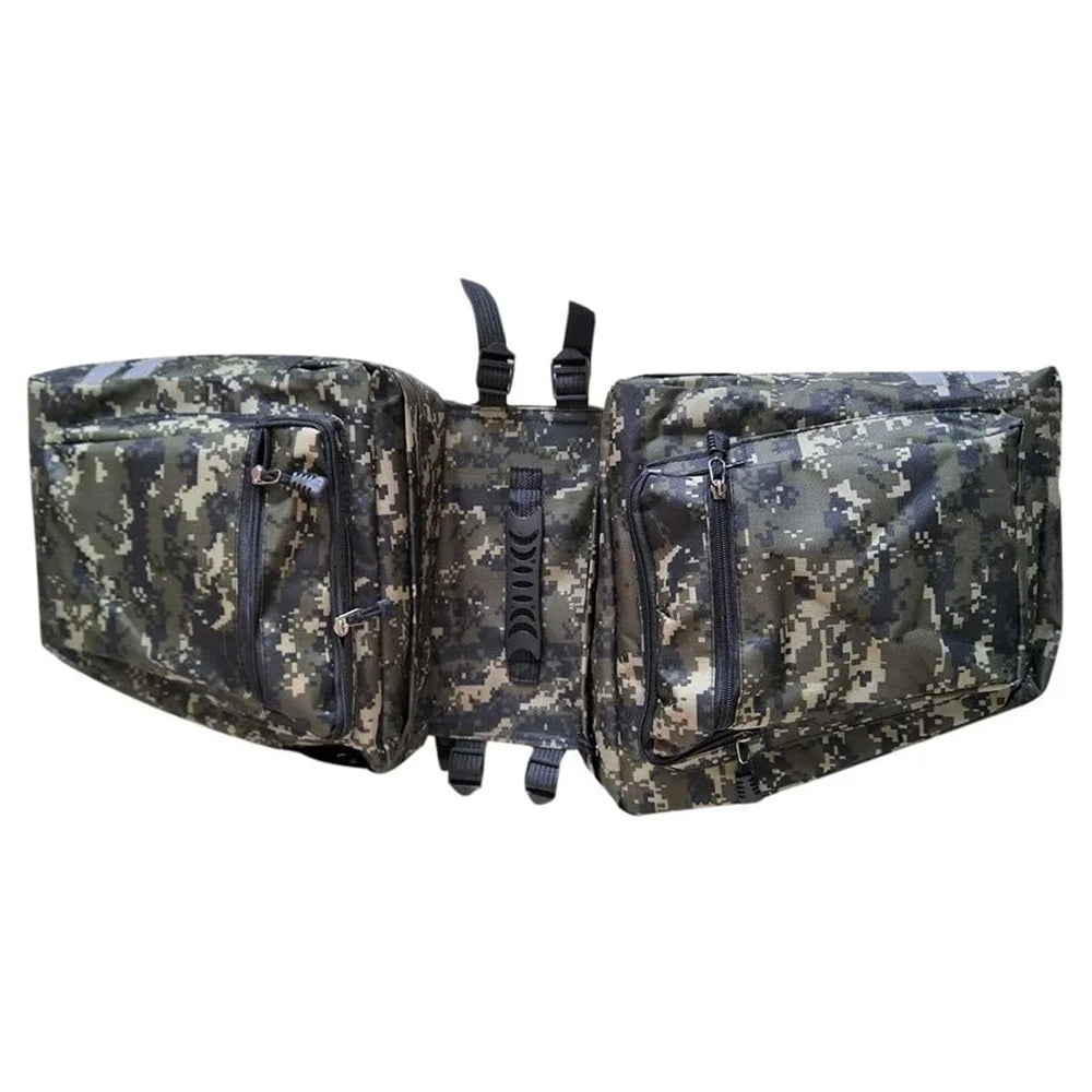 Rear Seat Bag Cycling Bike Rack Double Pannier Bag Q89481