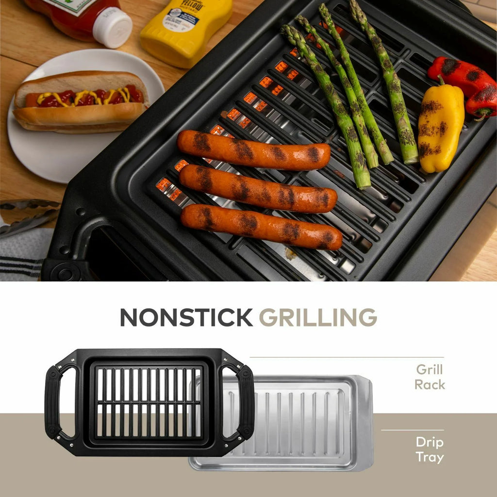 Indoor Tabletop Smokeless Infrared Grill P1328
