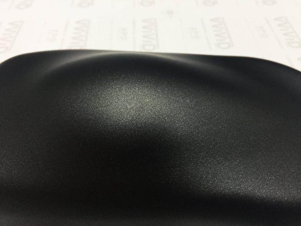 Matte Metallic Black Vinyl Wrap 6ft x 5ft Pack of 2 I207529