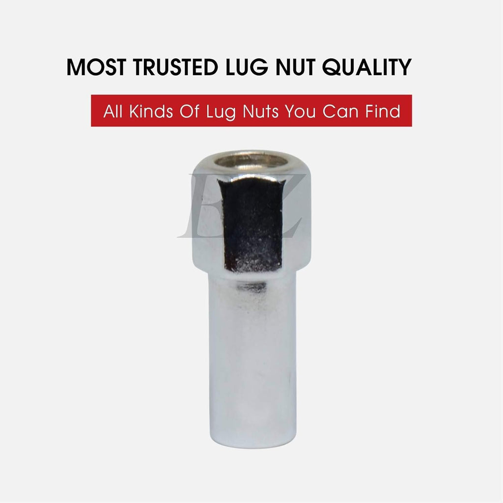 Open End Mag Lug Nut 1/2"-20 with Center Washer Set of 20 Pcs Y32179