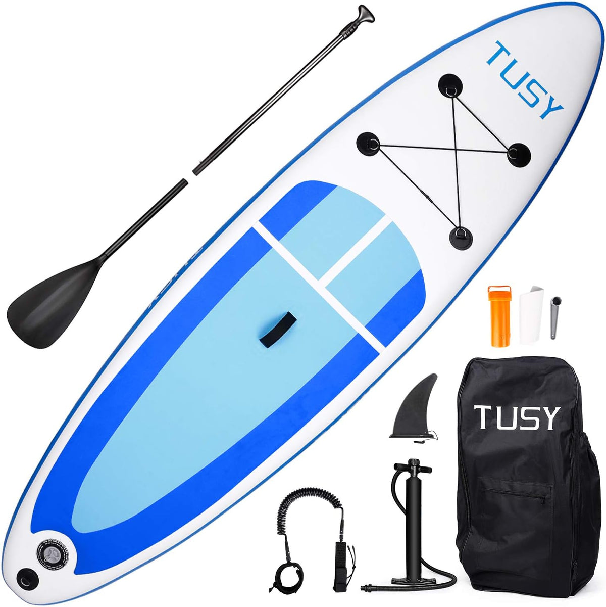 10.6' Inflatable Stand Up Paddleboard with Carry Bag Z4373