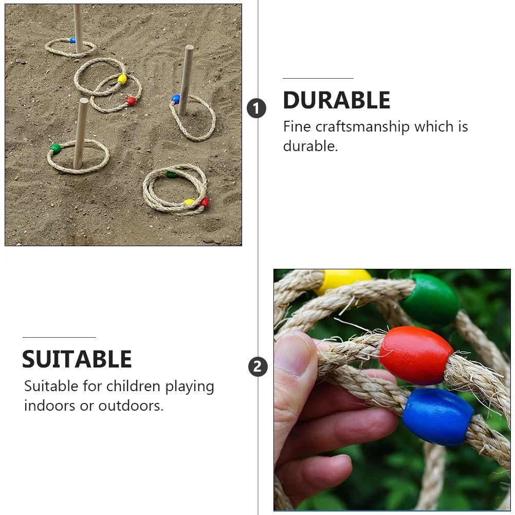 Wooden Ring Toss Game R7303