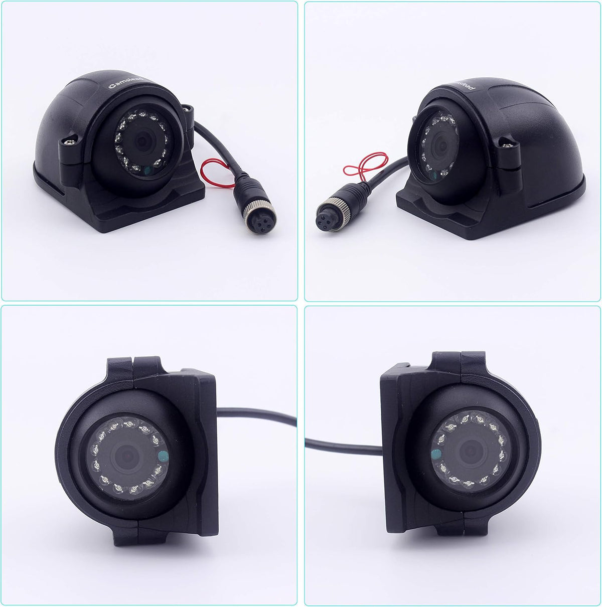 7 inch Backup Camera System with Quad Split Screen Monitor C6058