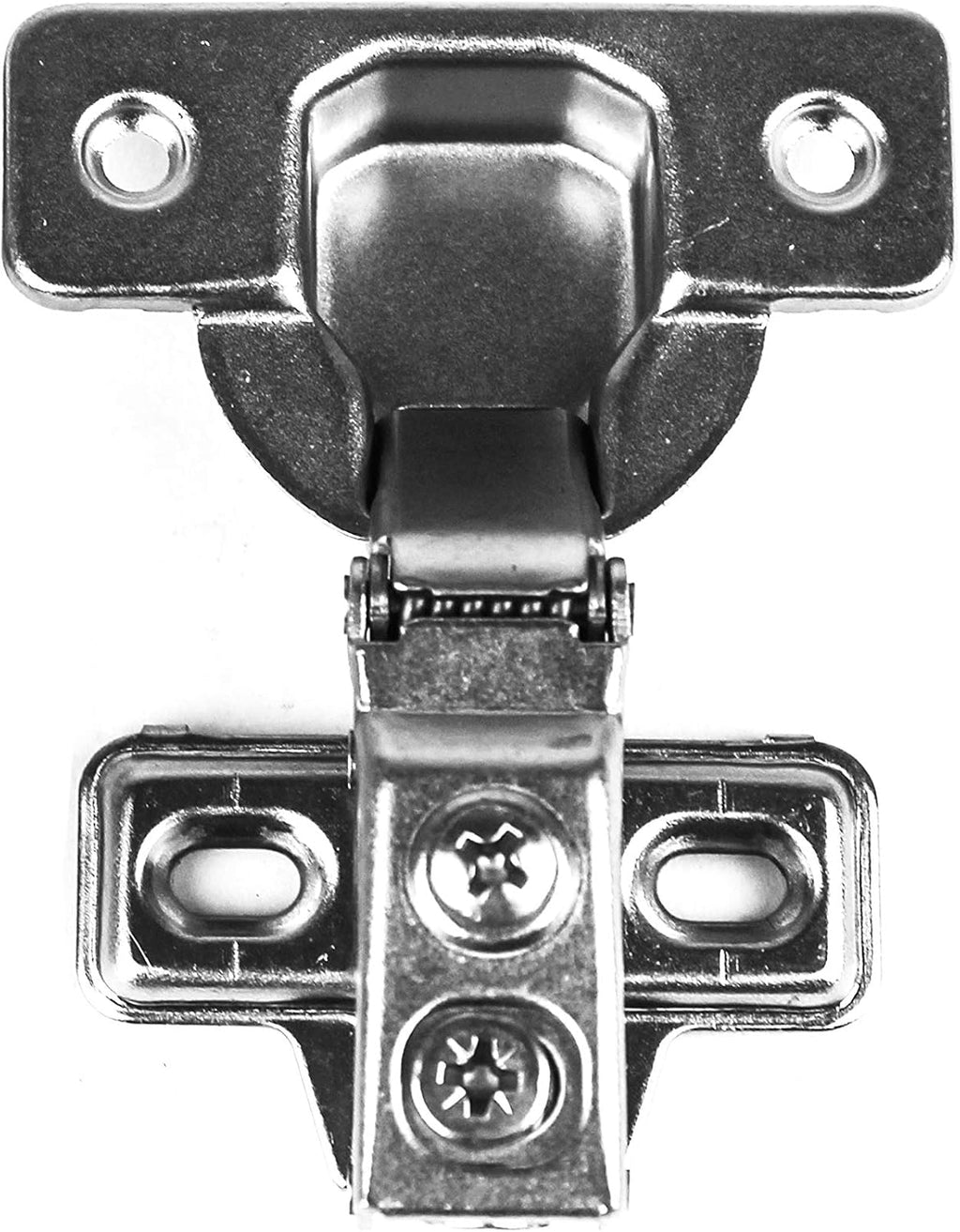 30 Pieces 3/8 inch Overlay Soft Closing Concealed Cabinet Door Hinges with Screws O43776