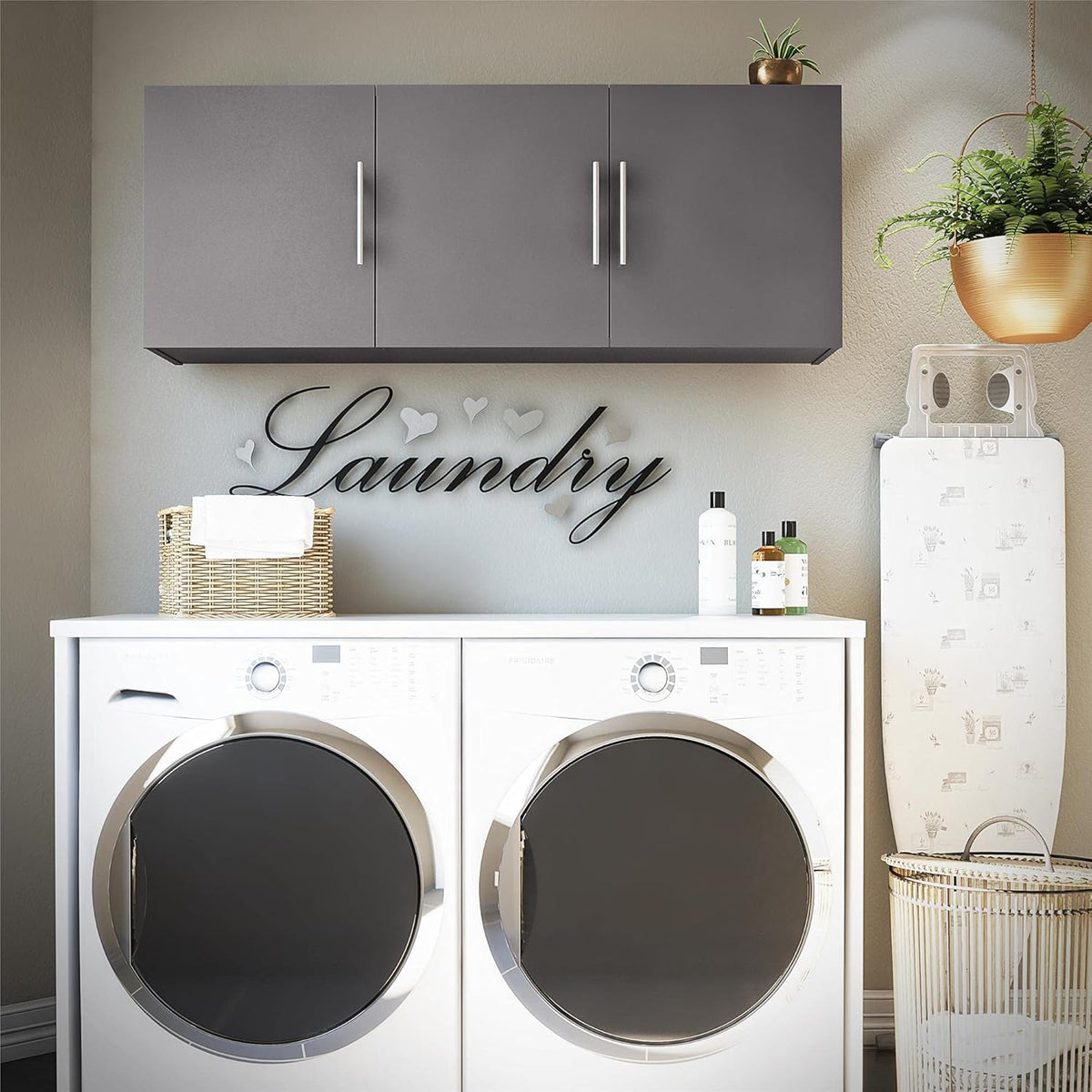 Graphite Gray Utility Storage Cabinet U259958