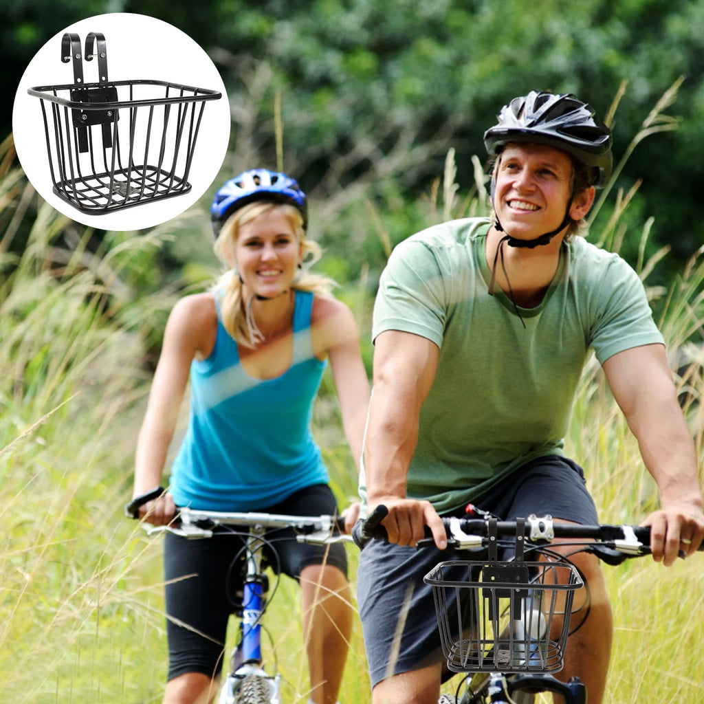 Metal Bike Handlebar Basket A87668