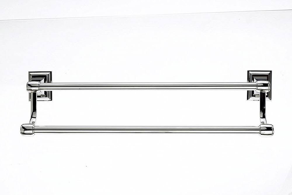 Polished Nickel Double Towel Bar H304