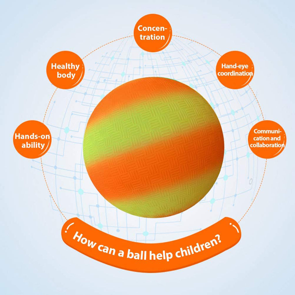 8.5Inch Rubber Bouncy Inflatable Balls P1145