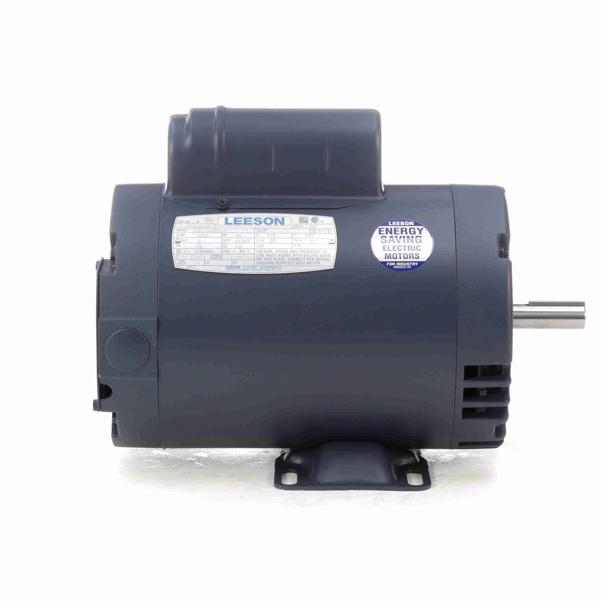 2HP Electric Motor, 3450RPM X7633
