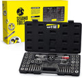 60 Piece Metric & SAE Tap and Die Set with Storage Case U139