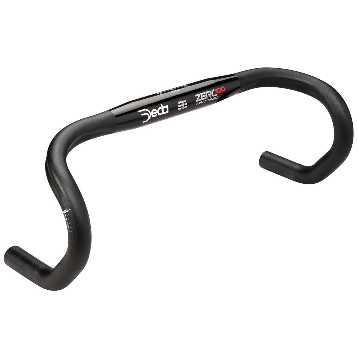 Black 46cm Anatomic Handlebar D163